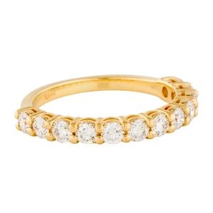 14K Yellow Gold .96 Carat Diamond Ring